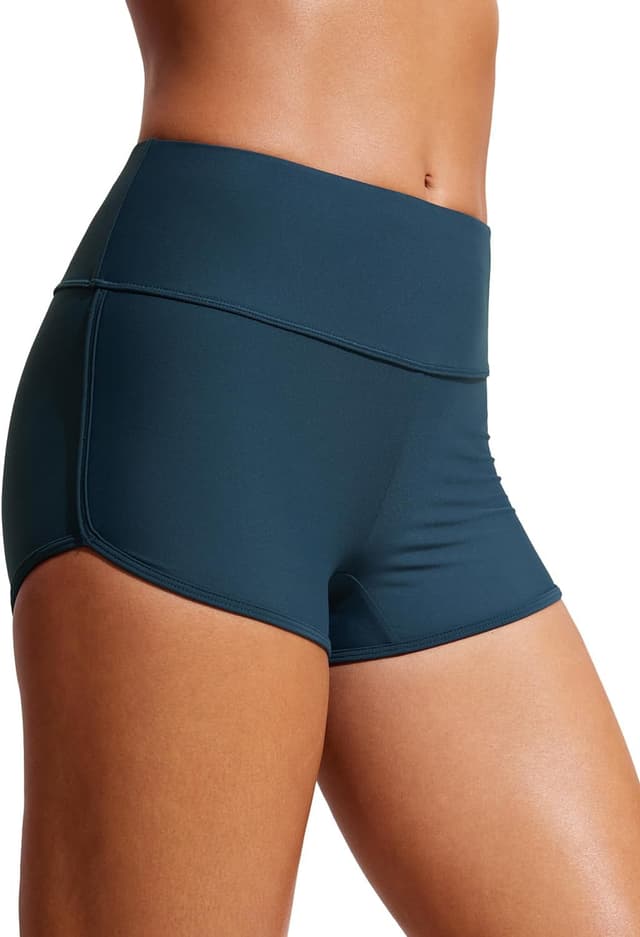 Thumbnail 6 de CRZ YOGA Aux Femmes short de bain taille haute 7,6 cm – boardshort séchage rapide extensible