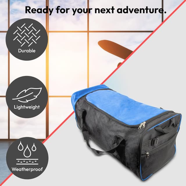 Thumbnail 4 de IN Suitcase Large 32” Foldable Wheeled Holdall 80L