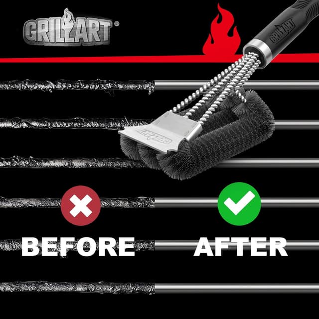 Thumbnail 6 de GRILLART Wizard Tool BR-8115 grill brush for grates