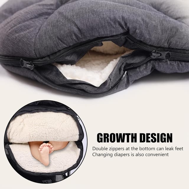 Thumbnail 4 de Universal Fußsack 100 cm für Kinderwagen