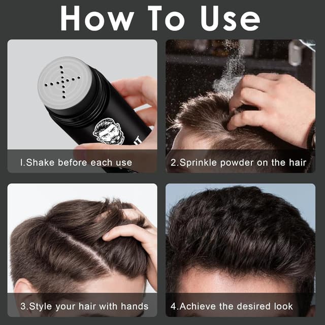 Detalle 2 de Polvere Volumizzante per Capelli 30 g Effetto Opaco e Finitura Naturale