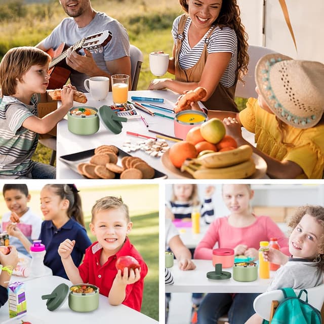 Thumbnail 5 de It life Thermobehälter 350 ml Edelstahl Grün