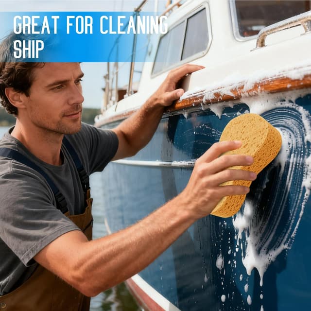 Thumbnail 4 de 3-Pack Large Natural Cellulose Sponges