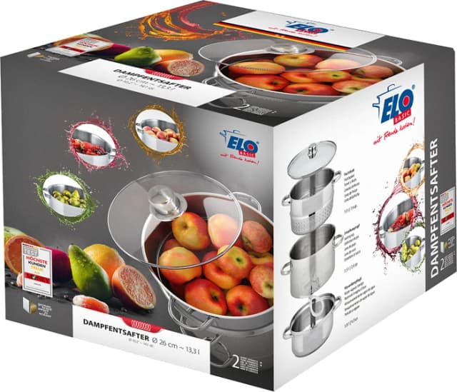Thumbnail 11 de Elo Basic Galactica Dampfentsafter 26 cm – Dampfen für frischen Saft ohne Zusatzstoffe