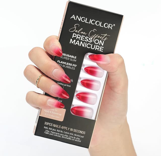 Thumbnail 6 de Anglicolor Unghie Nude Finto 30 pezzi