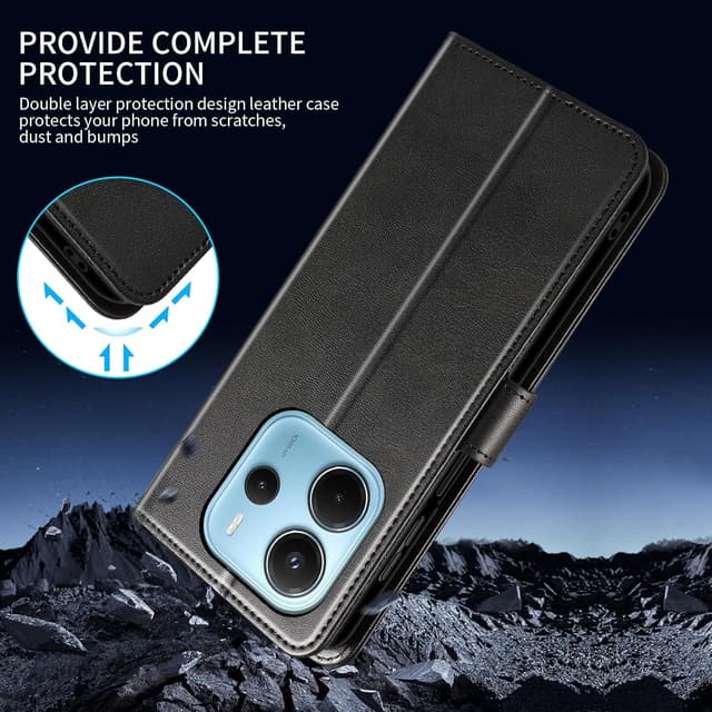 Detalle 2 de WAURZ Coque Xiaomi Redmi Note 14 4G noire