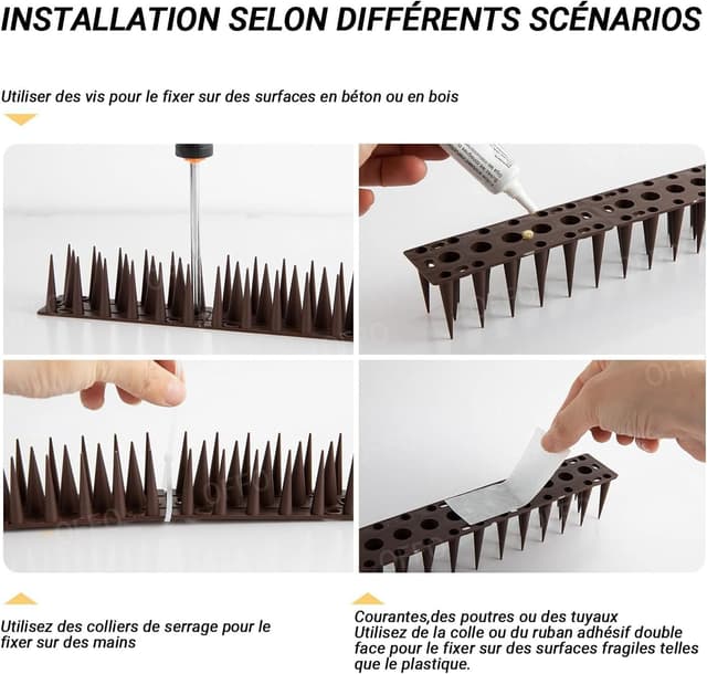 Detalle 2 de OFFO Pic anti pigeon 1,9 m