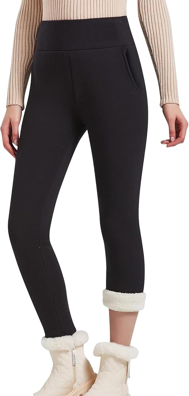 Detalle de Hixiaohe Sherpa Lined Leggings -30°C
