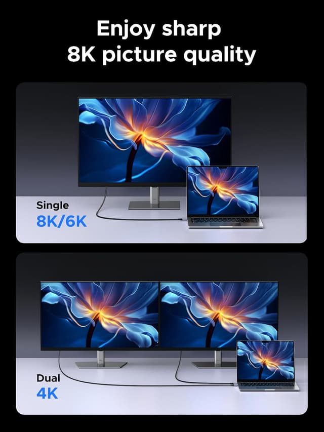 Detalle 2 de UGREEN USB C to USB-C 240W 1M Cable