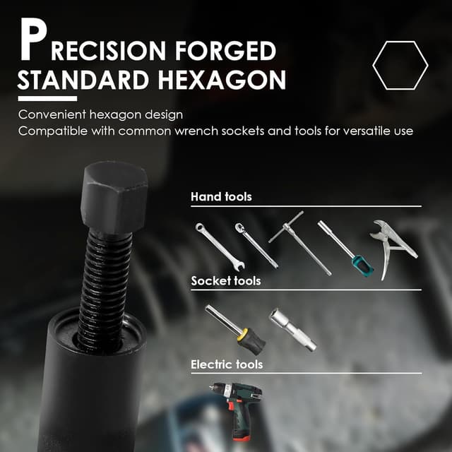 Detalle 2 de CCLIFE 2 pezzi compressore per molle ammortizzatore auto, capacità fino a 1,2T