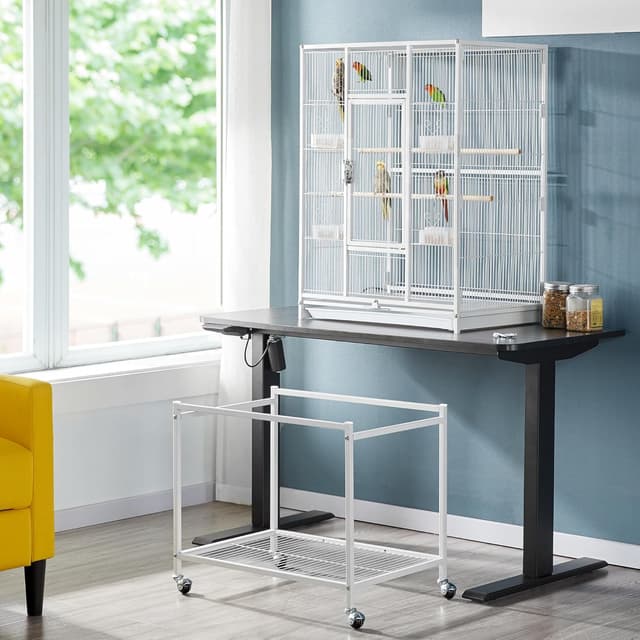 Thumbnail 3 de Yaheetech Gabbia per Pappagalli 62x43x136 cm 🐦