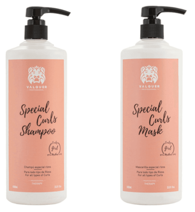Imagen de Valquer Pack Rizos Champú 1000 ml + Mascarilla 1000 ml método curly en OfertitasTOP