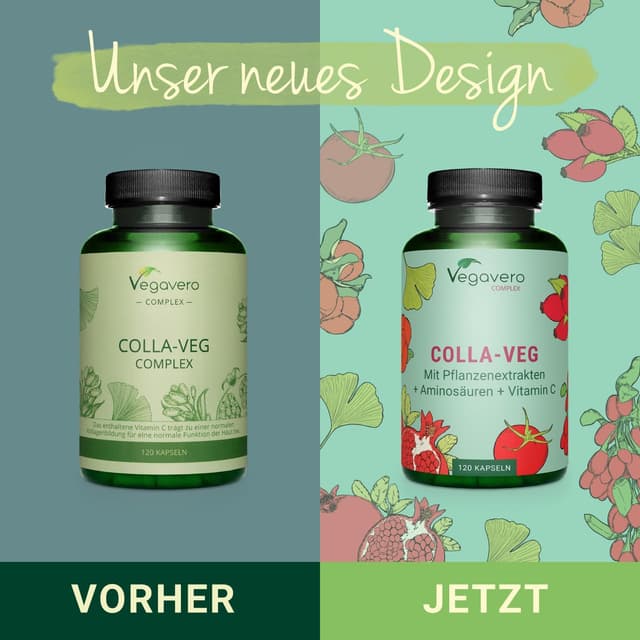 Detalle 2 de Vegavero Collagen Booster Kapseln 120 Stück