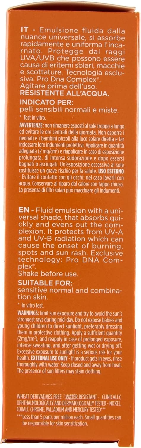 Detalle de Rilastil Sun System Water Touch Fluido Comfort Color SPF 50+ 50 ml