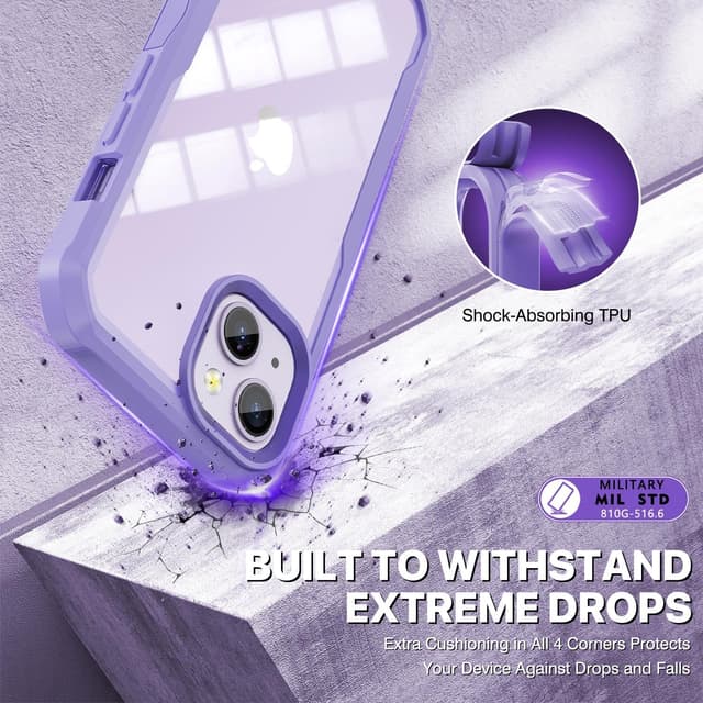 Detalle 2 de iPhone 14 case with built-in 9H glass