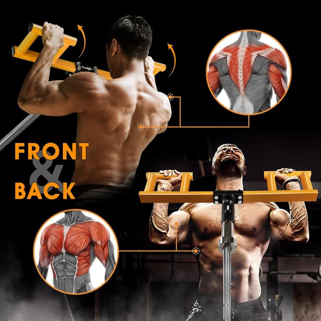 Thumbnail 5 de Yes4All Attacco Viking Press T-Bar Landmine 38,1 cm 🏋