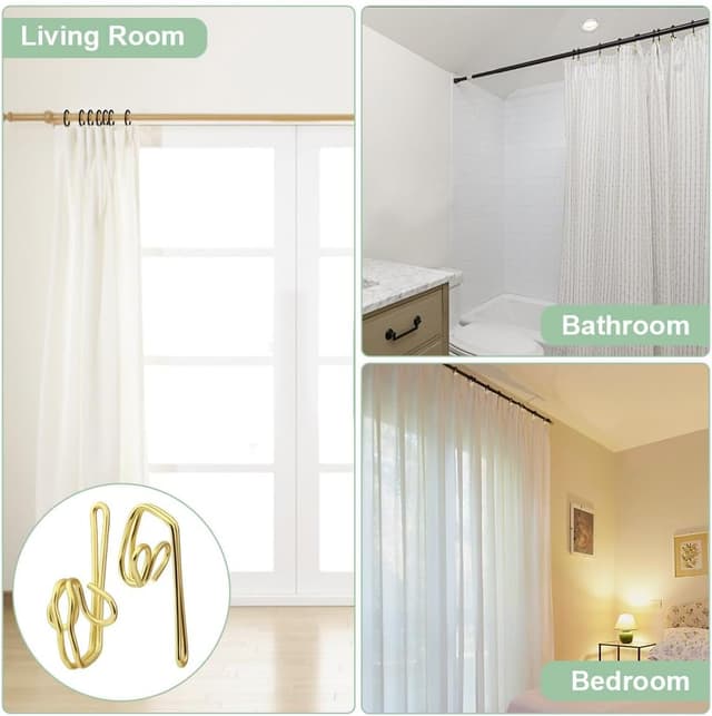 Thumbnail 6 de Alaoo Crochets de rideau 120 🪟
