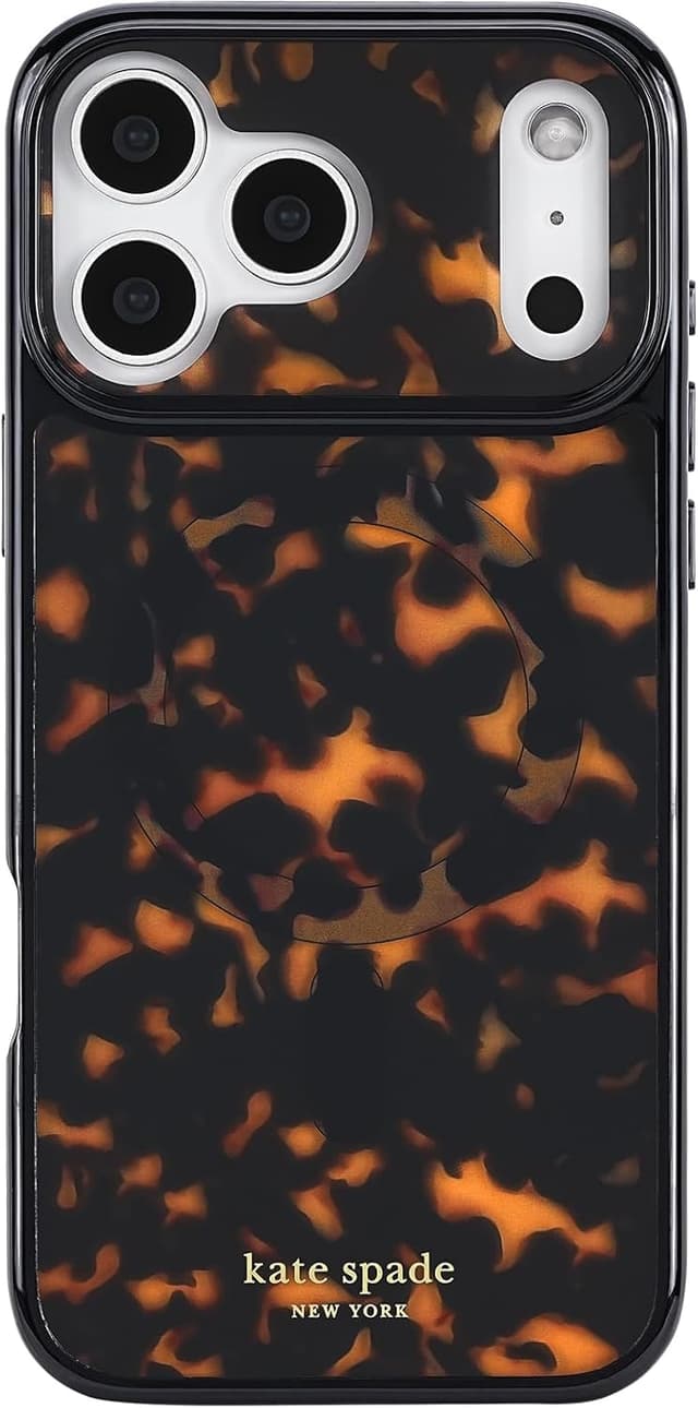 Detalle de kate spade new york iPhone 17 Pro Max Tortoise Case
