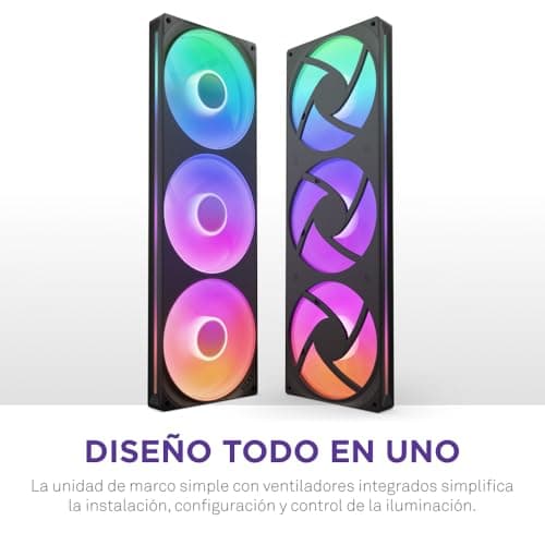 Thumbnail 4 de NZXT F420 RGB 420 mm, 3 x 140 mm ventiladores