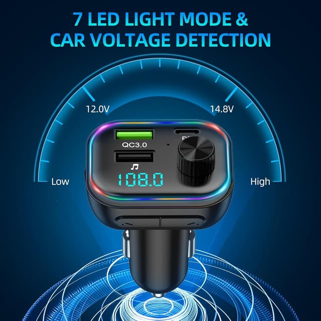 Detalle 2 de Transmisor FM Bluetooth V5.3 54W PD