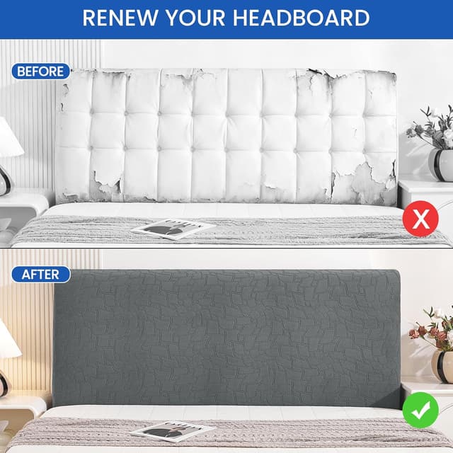 Thumbnail 6 de Ystyle Copri Testiera Letto 180 cm Grigio Chiaro