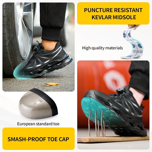 Detalle 1 de RASEARY Scarpe antinfortunistiche 450 g