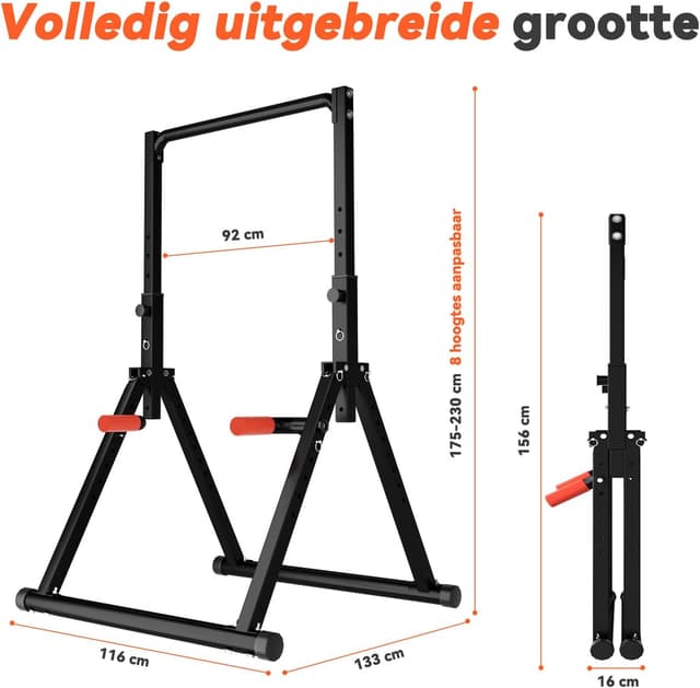 Thumbnail 6 de WATBKHE Estación plegable para dominadas 200 kg