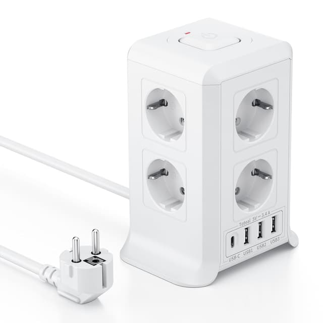 Thumbnail 6 de KEMELO Mehrfachsteckdose USB-C 8-fach 2500 W