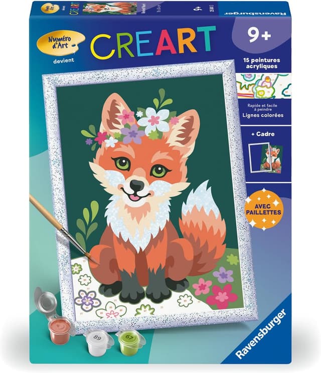 Imagen de Ravensburger CreArt Kids peinture par numéros 18x24 en OfertitasTOP