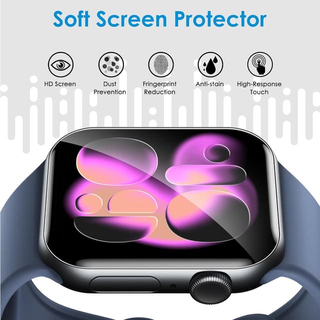 Thumbnail 2 de UniqueMe Apple Watch Series 11/10 42mm screen protector