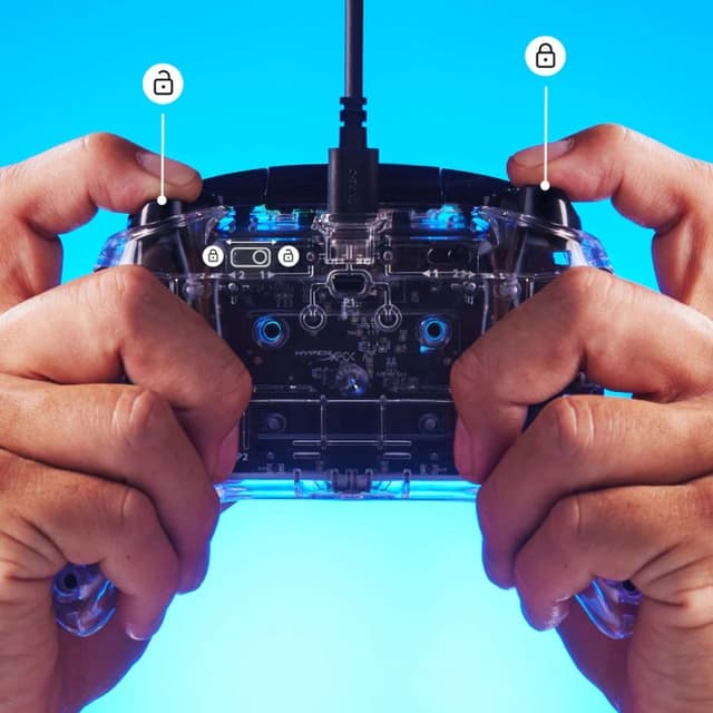 Detalle de HyperX Clutch Gladiate RGB Gamepad para Xbox Series/PC