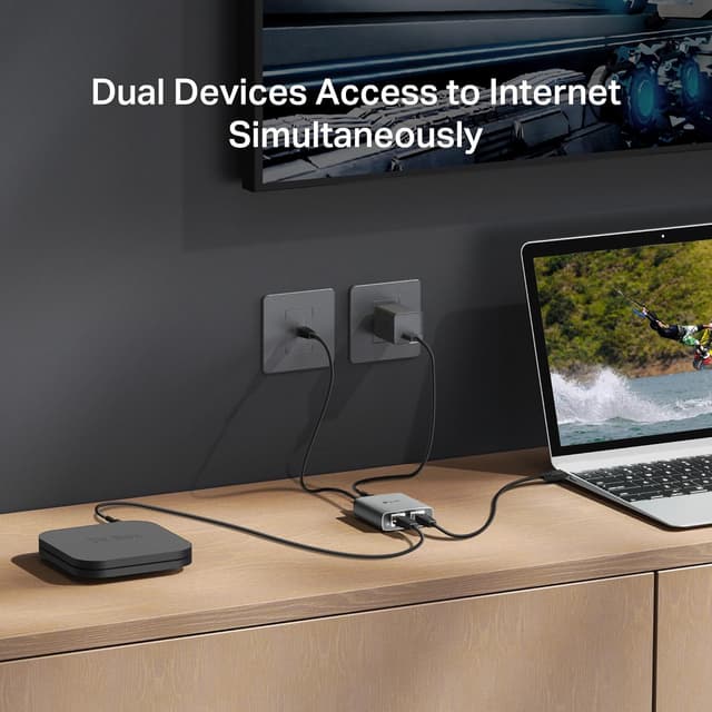 Thumbnail 2 de TP‑Link EH210 Gigabit Ethernet splitter 1000Mbps