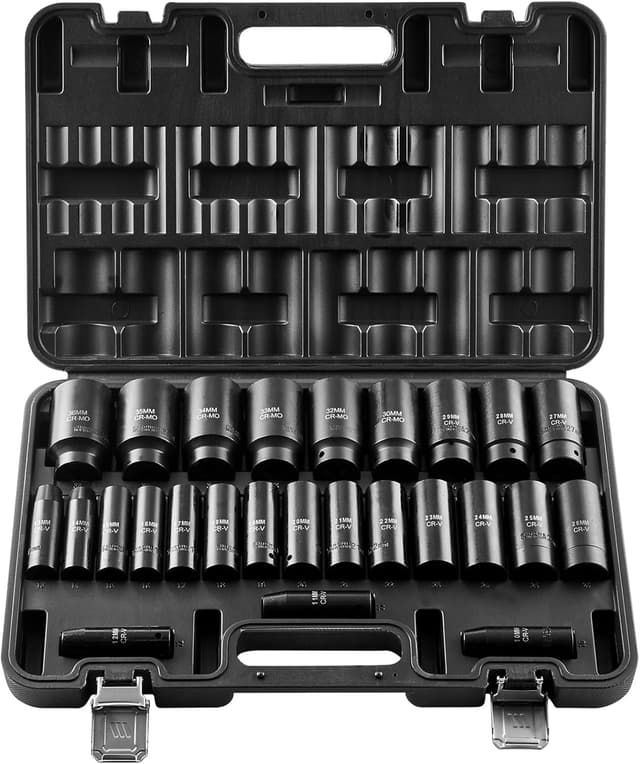 Imagen de VEVOR Impact Socket Set 26pc 1/2in en OfertitasTOP