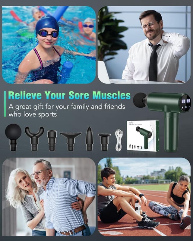 Thumbnail 5 de Lefity Pistola massaggiante 30 velocità