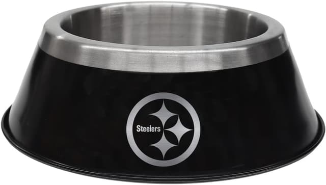 Detalle de Little Earth Productions NFL All Pro Pet Bowl (Pittsburgh Steelers) — Small