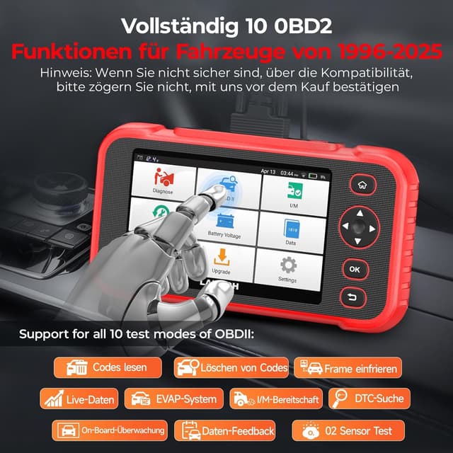 Detalle 2 de Launch CRP123I V3.0 OBD2 Diagnosegerät 5"