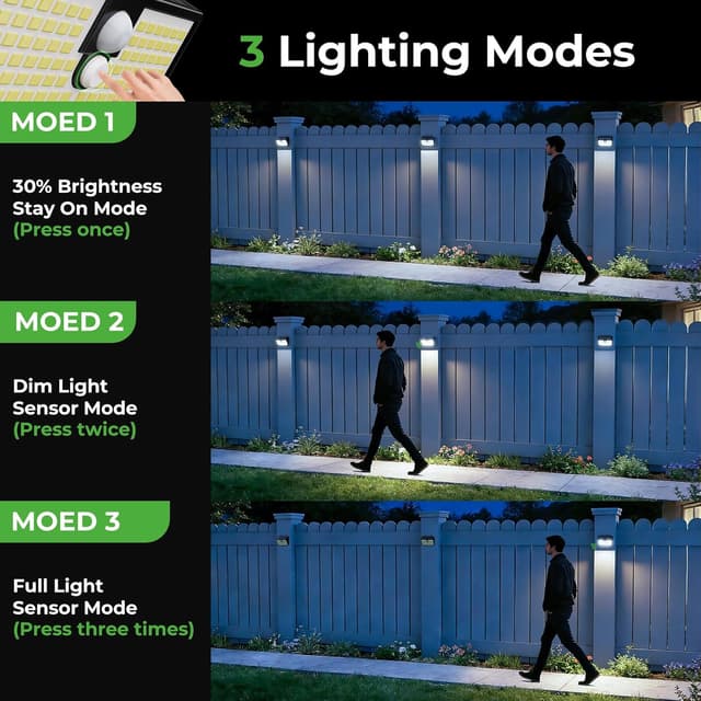 Thumbnail 4 de nipify 4‑Pack Solar Security Lights