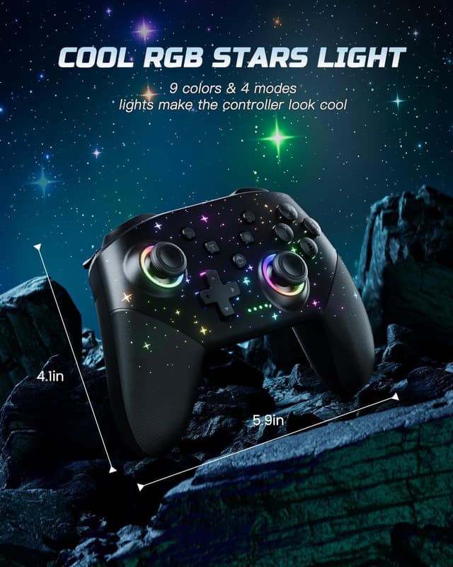 Detalle 2 de VOYEE Pro Controller 1000 mAh