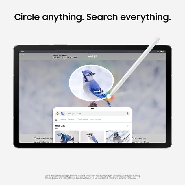 Detalle de Samsung Galaxy Tab S10 FE+ 13.1” 128GB WiFi Android Tablet with S Pen (Exynos 1580, IP68, 90Hz)