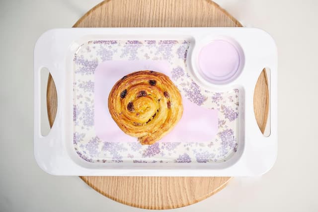 Thumbnail 4 de Rosa Lifestyle Lilac melamine snack tray 33.8cm