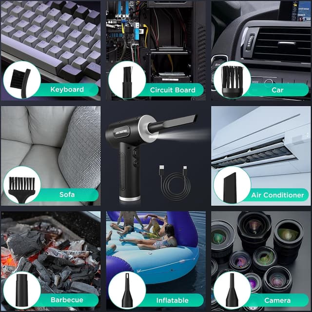 Thumbnail 6 de ONEWAY Compressed Air Duster 6000mAh