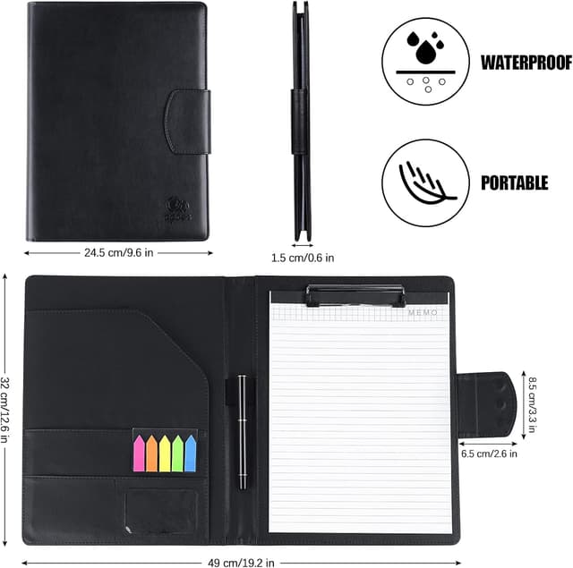 Thumbnail 1 de Agoer Porte Documents A4 Porte Bloc