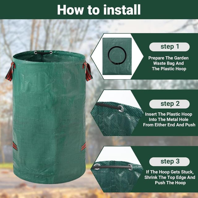 Thumbnail 4 de Velway Bolsas de residuos jardín 200L y 300L