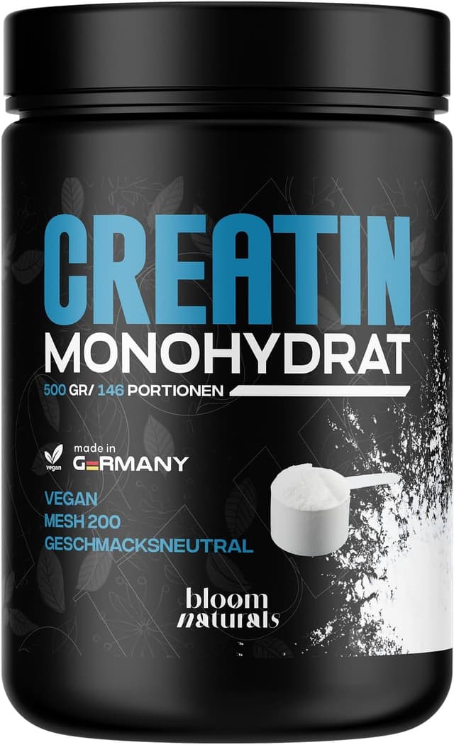 Detalle de Kreatin Monohydrat Pulver 500 g vegan
