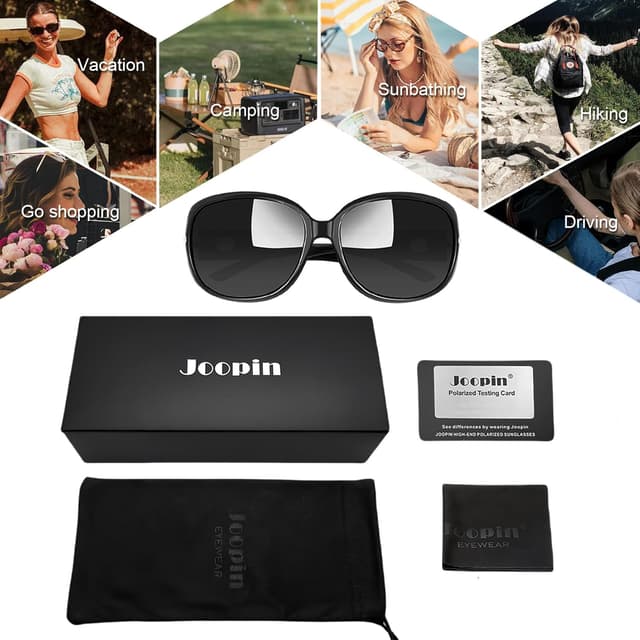 Thumbnail 5 de Joopin Lunettes de Soleil Femme Polarisées Grandes