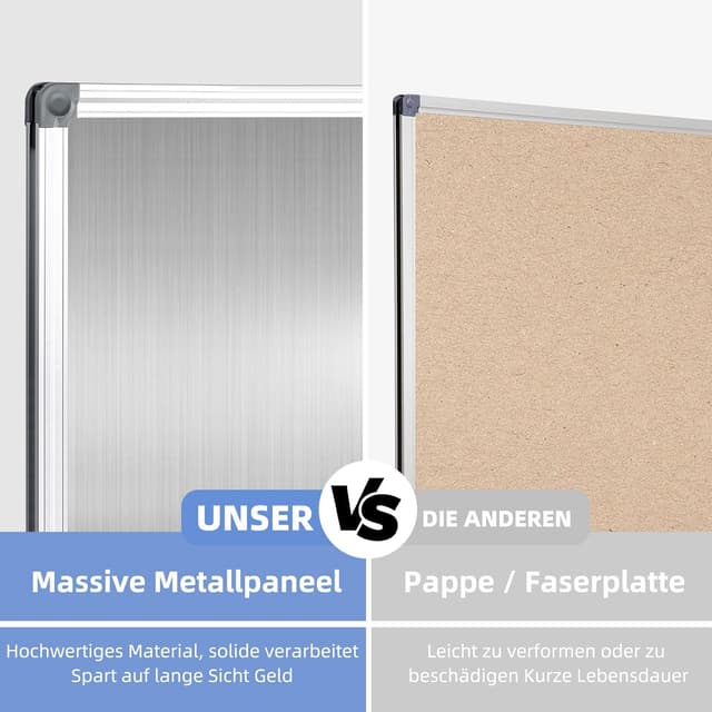 Detalle de DOLLAR BOSS 45x60CM Whiteboard magnetisch đź“‹