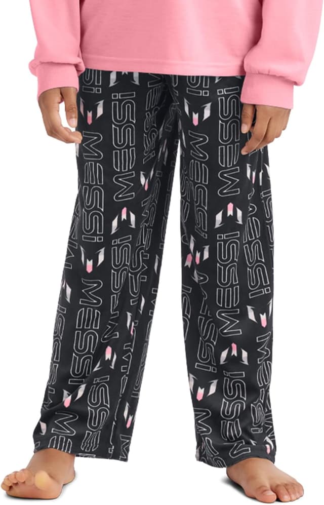Detalle de Messi unisex-child Lifestyle Long Sleep Pant fleece pajama bottoms (sizes 4–18)