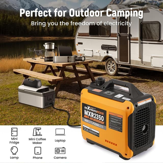 Thumbnail 3 de maXpeedingrods 2000W portable inverter generator for camping ⛺