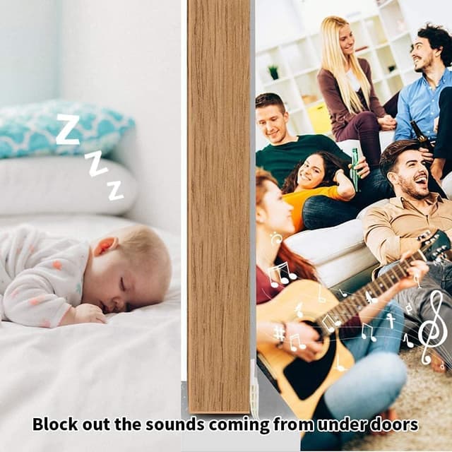 Detalle 2 de SXYHKJ Burlete Puerta 200 x 5 cm silicona