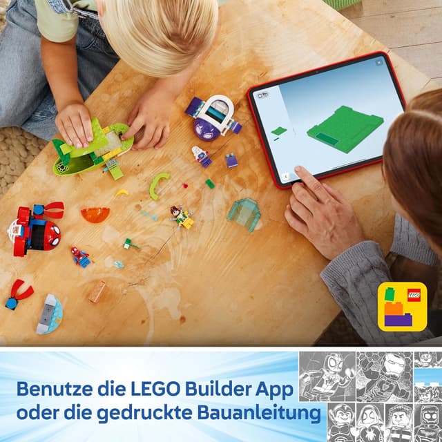 Detalle 2 de LEGO Marvel Spidey und seine Super-Freunde 11207 Unterwasserfahrzeuge mit 3 U-Booten und 3 Minifiguren